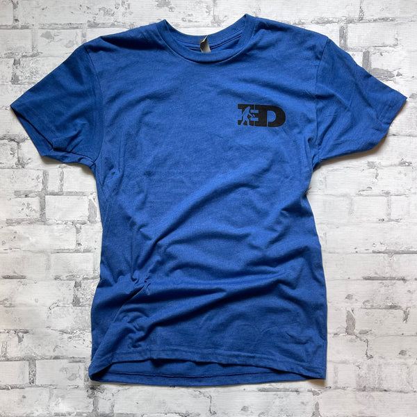 Hammer Down "Sasquatch Jeep Badge" Short Sleeve T-shirt - Royal - Southern Charm "Shop The Charm"