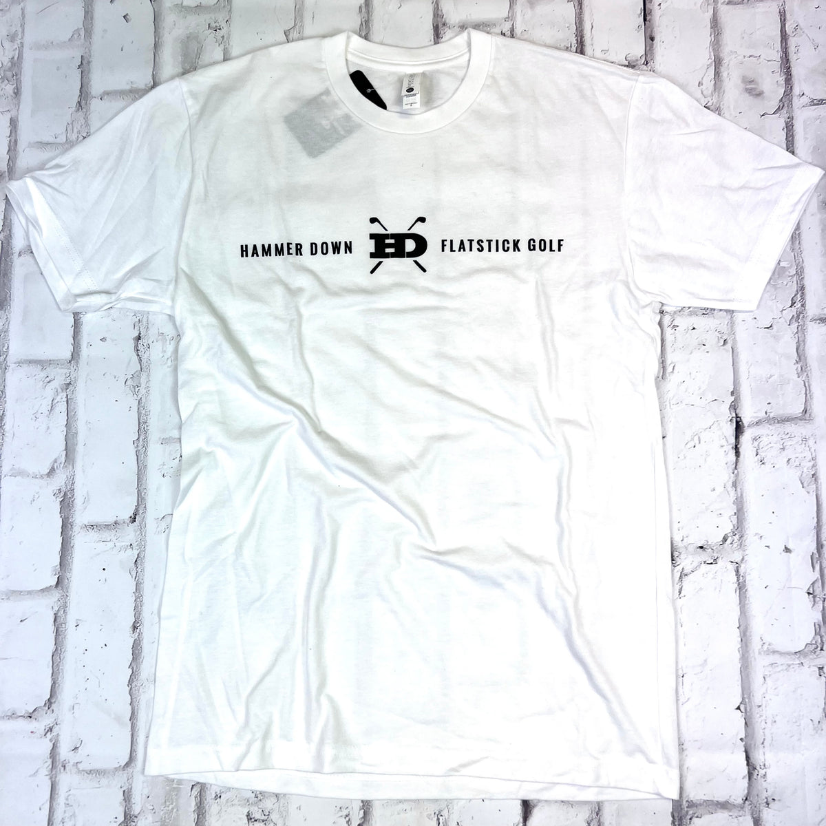 Hammer Down "Flagstick" Short Sleeve Tshirt White Southern Charm