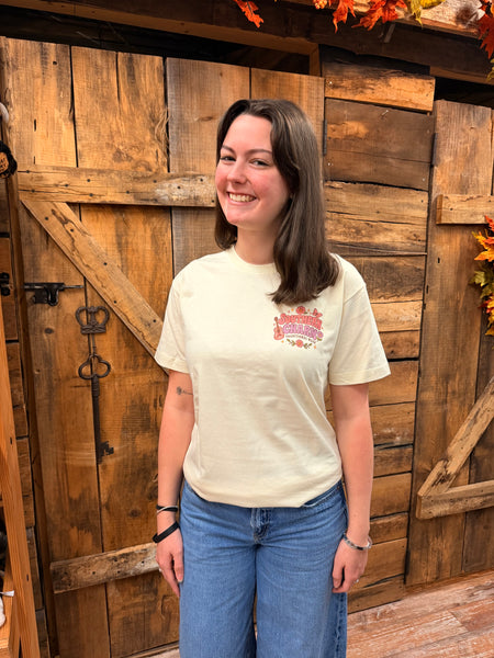 Southern Charm “Like Dolly" Short Sleeve T-shirt - Ivory