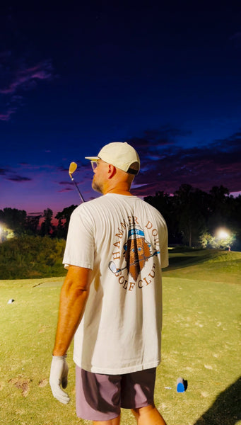 Hammer Down Golf Club "Hack Sasquatch HDGC" Short Sleeve T-shirt - White