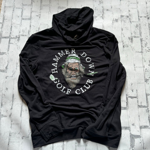Hammer Down "Golf Club" Lightweight Hoodie - Black