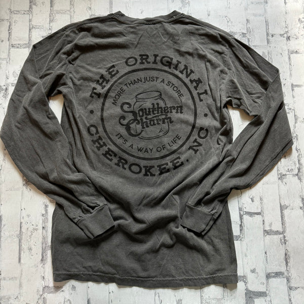 Southern Charm “Original" Long Sleeve T-shirt - Dark Grey