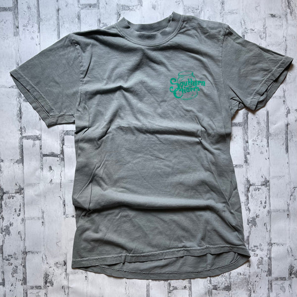 Southern Charm "Mountain Beach Lake" Short Sleeve T-shirt - Granite - Southern Charm "Shop The Charm"