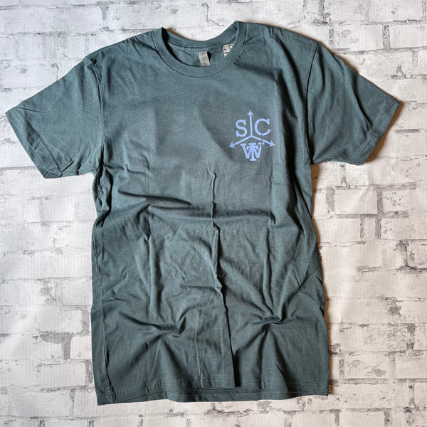 Southern Charm "MT Cammerer" Short Sleeve T-shirt - Indigo - Southern Charm "Shop The Charm"