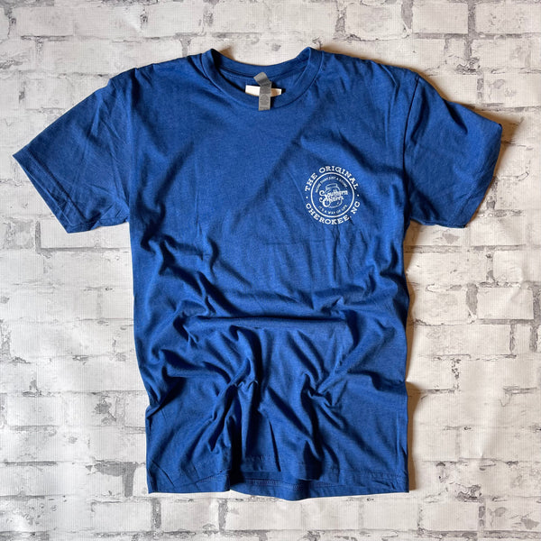 Southern Charm "Growing Up Southern" Short Sleeve T-shirt - Royal - Southern Charm "Shop The Charm"