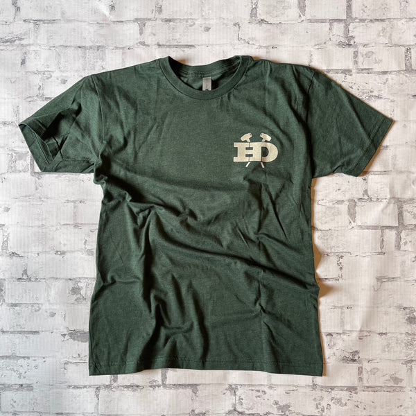 Hammer Down "4x4 Ever" Short Sleeve T-shirt - Forest Green - Southern Charm "Shop The Charm"