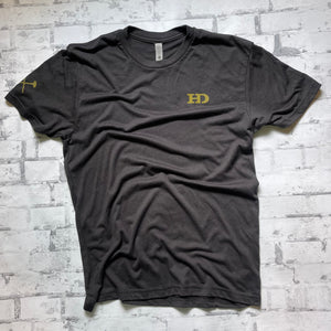 Hammer Down "HD Basic" Short Sleeve T-shirt - Solid Graphite - Southern Charm "Shop The Charm"