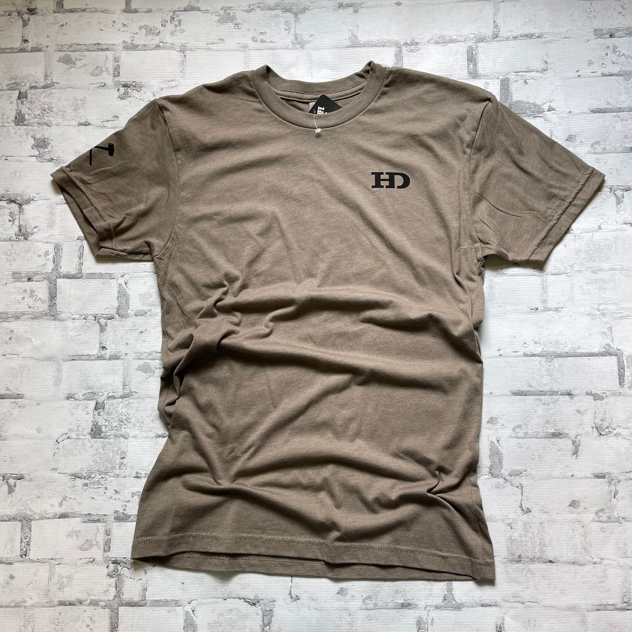 Hammer Down "HD Basic" Short Sleeve T-shirt - Warm Gray - Southern Charm "Shop The Charm"