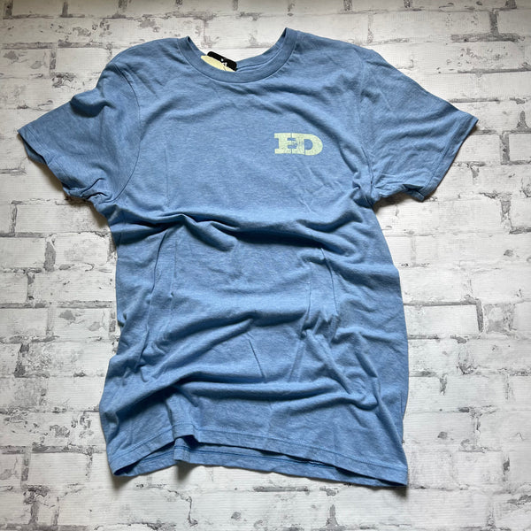 Hammer Down "Dog Camo Field" Short Sleeve T-shirt - Light Blue - Southern Charm "Shop The Charm"