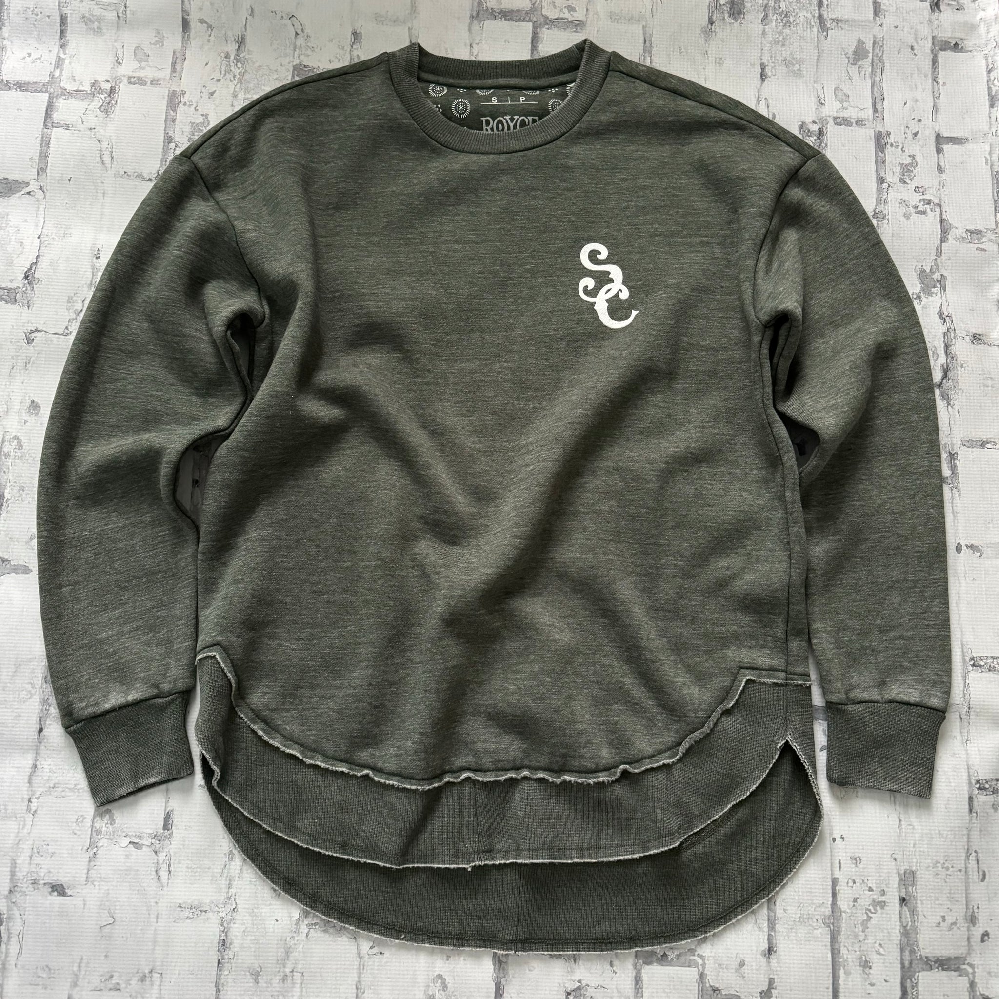 Southern Charm "Hanging SC" Sweatshirt - Army Green