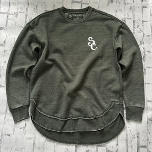 Southern Charm "Hanging SC" Sweatshirt - Army Green