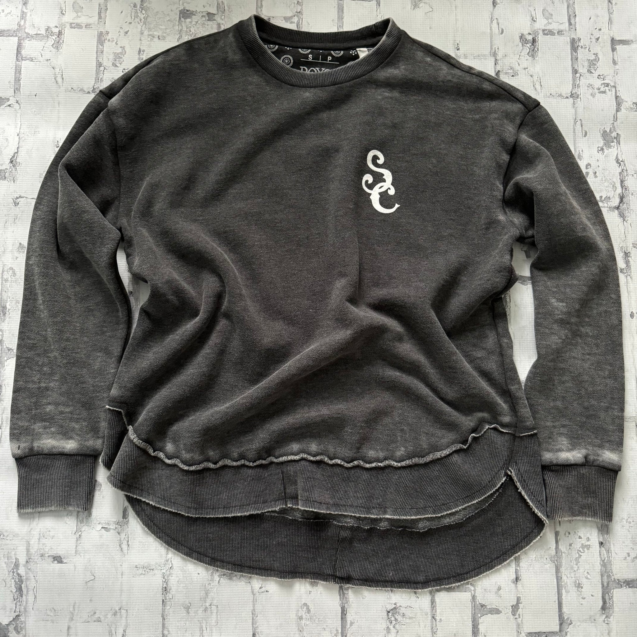 Southern Charm "Hanging SC" Sweatshirt - Charcoal