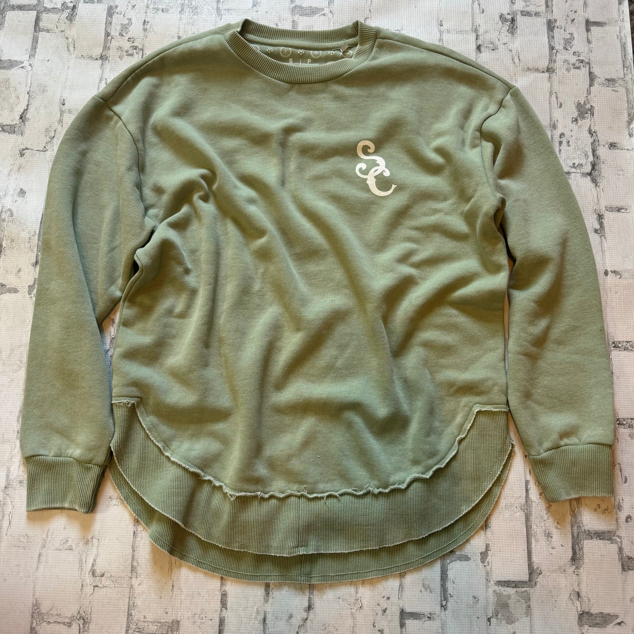 Southern Charm "Hanging SC" Sweatshirt - Mint Green