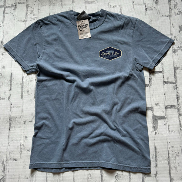 Ripple and Run "Adventure Lifestyle" Short Sleeve T-shirt - Lagoon