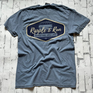 Ripple and Run "Adventure Lifestyle" Short Sleeve T-shirt - Lagoon