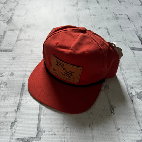 Ripple and Run “Ranch Rodeo" Hat - Rust with Black Rope