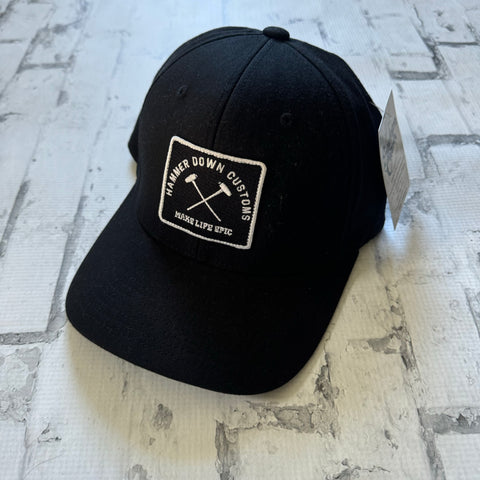 Hammer Down “Customs" Hat - Black