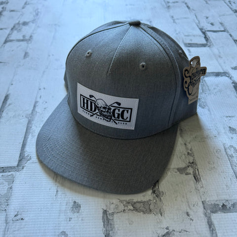 Hammer Down “Crossed Clubs" Hat - Heather Grey