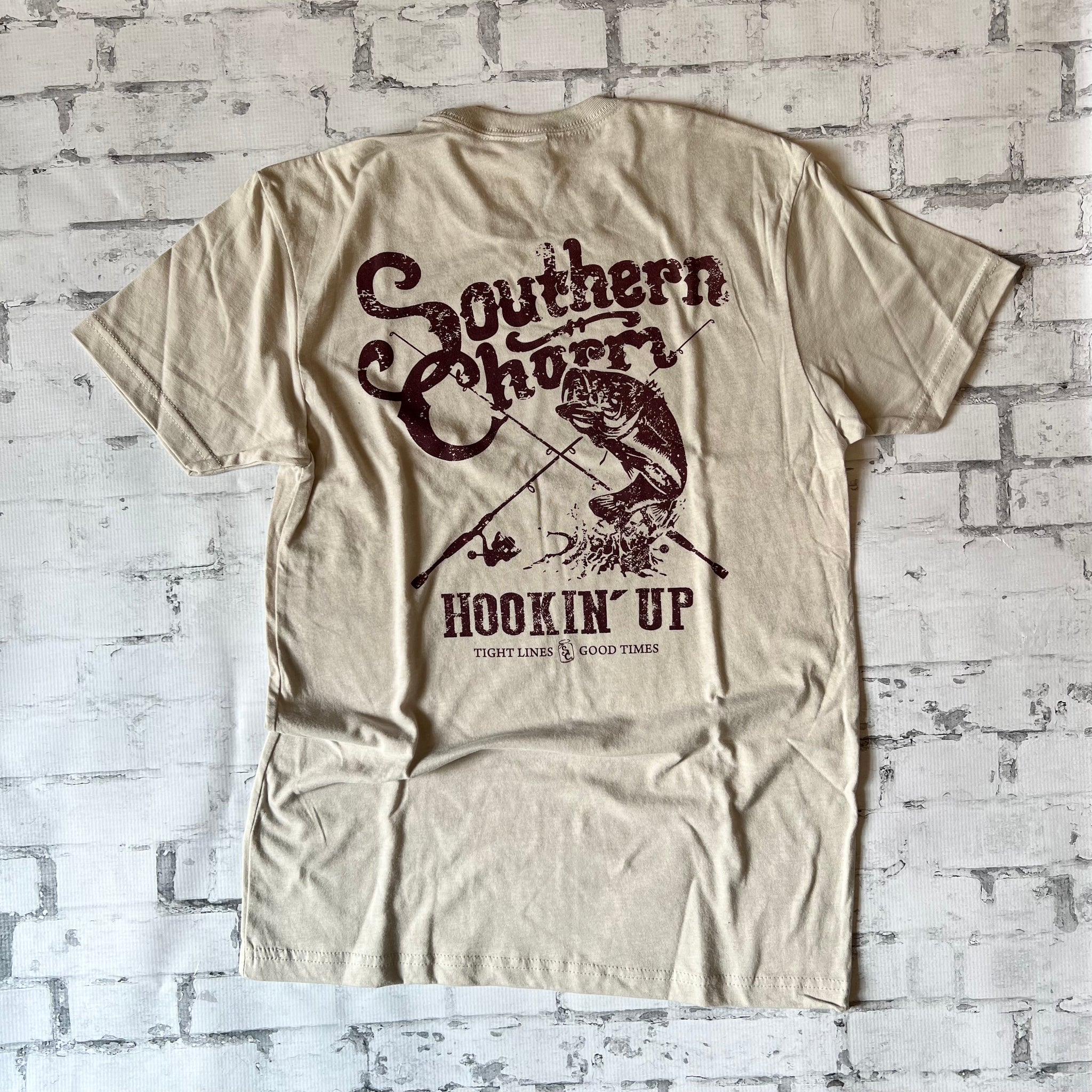 Southern Charm "Hookin Up" Short Sleeve T-shirt - Silk - Southern Charm "Shop The Charm"