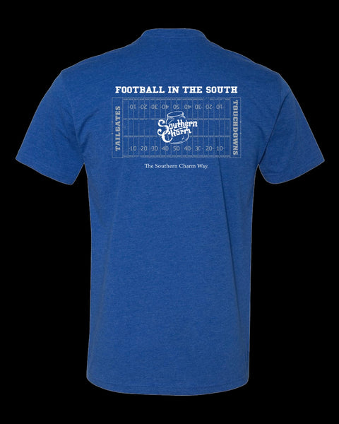 Southern Charm "Football" Short Sleeve T-shirt - Multiple Colors