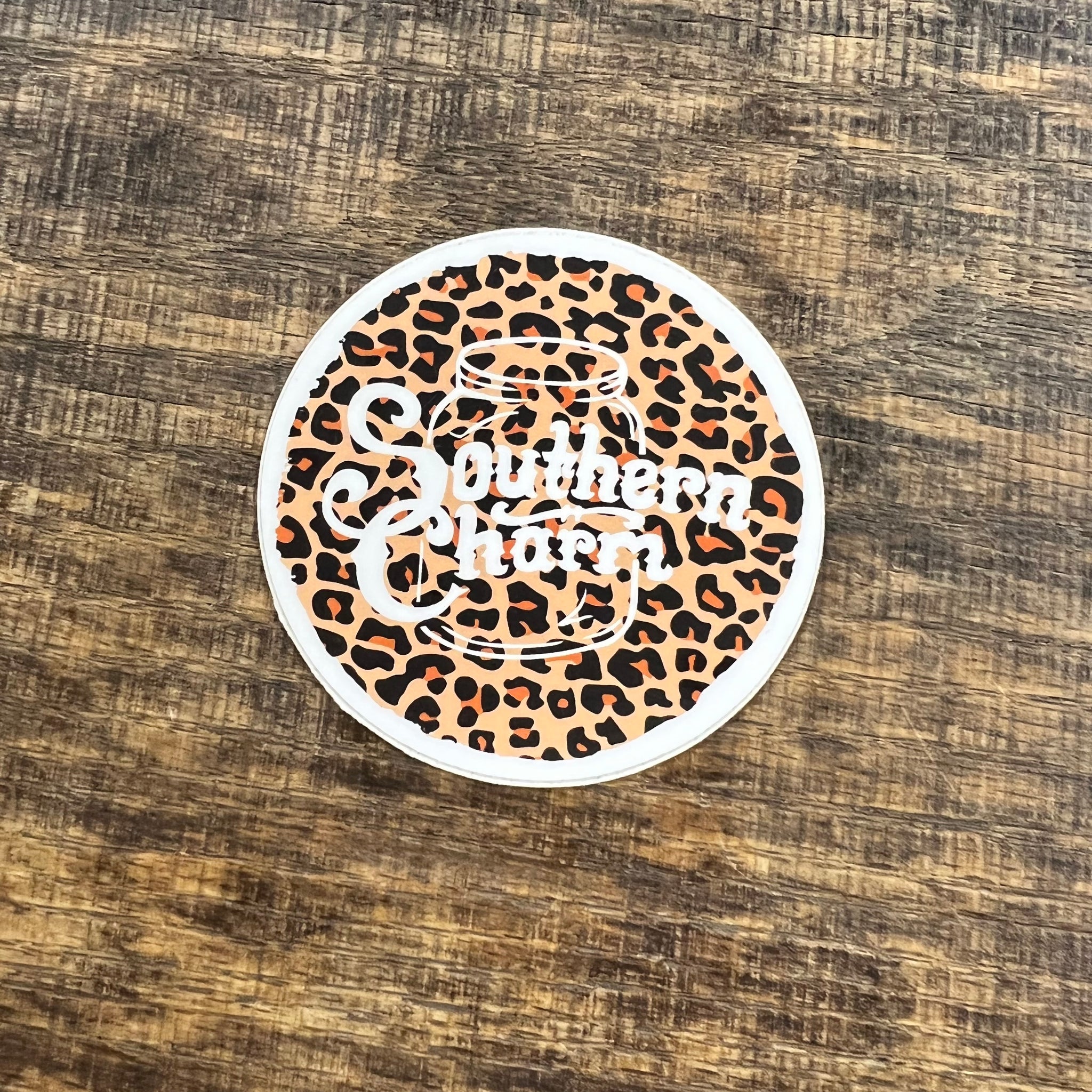 Southern Charm "Original" Sticker - Cheetah