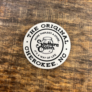 Southern Charm "The Original Southern Charm" Sticker - White