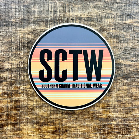 Southern Charm "Stripes" Sticker - Horizon