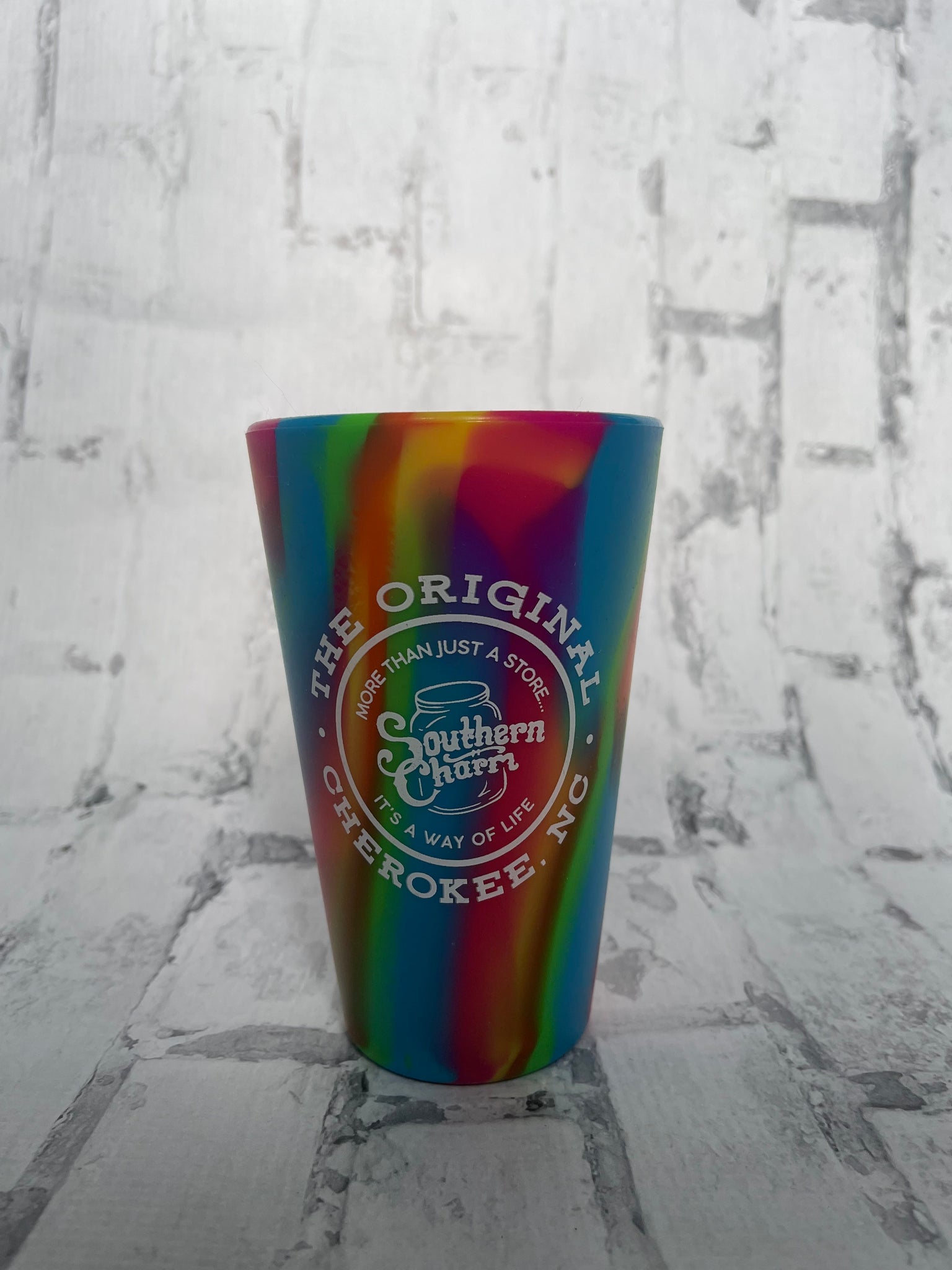Southern Charm "More Than A Store" Cup - Tie Dye Swatch