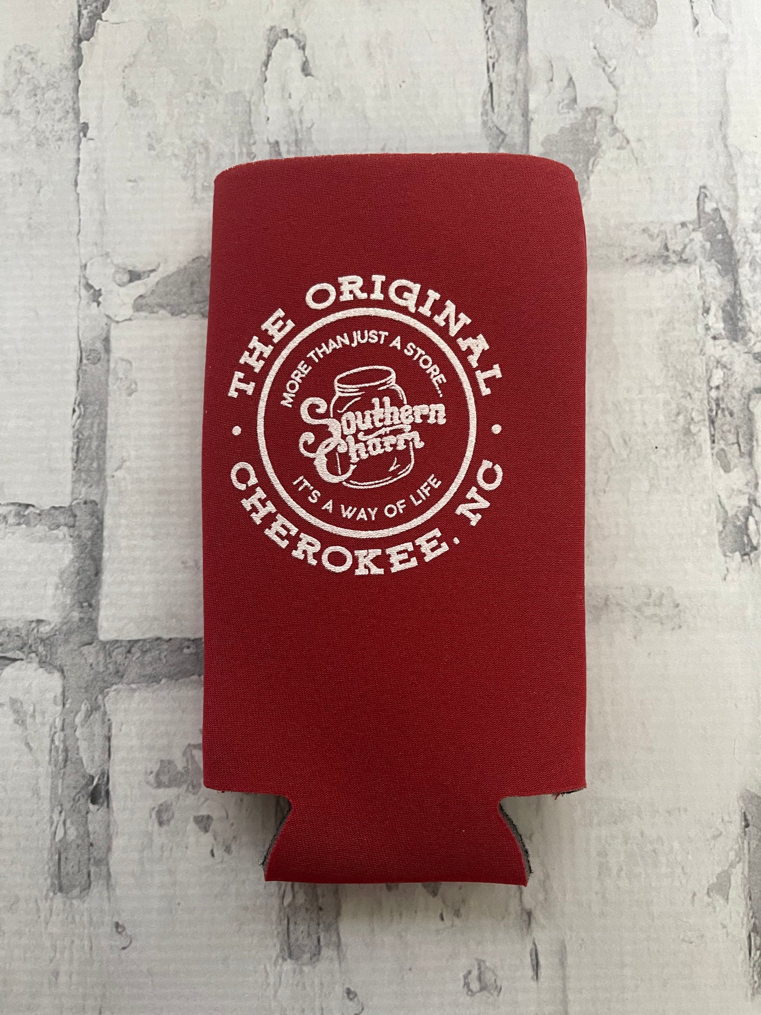 Southern Charm "More Than A Store" Cup Holder - Red