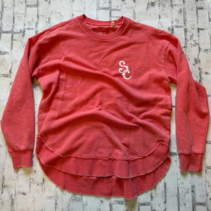 Southern Charm "Hanging SC" Sweatshirt - Coral