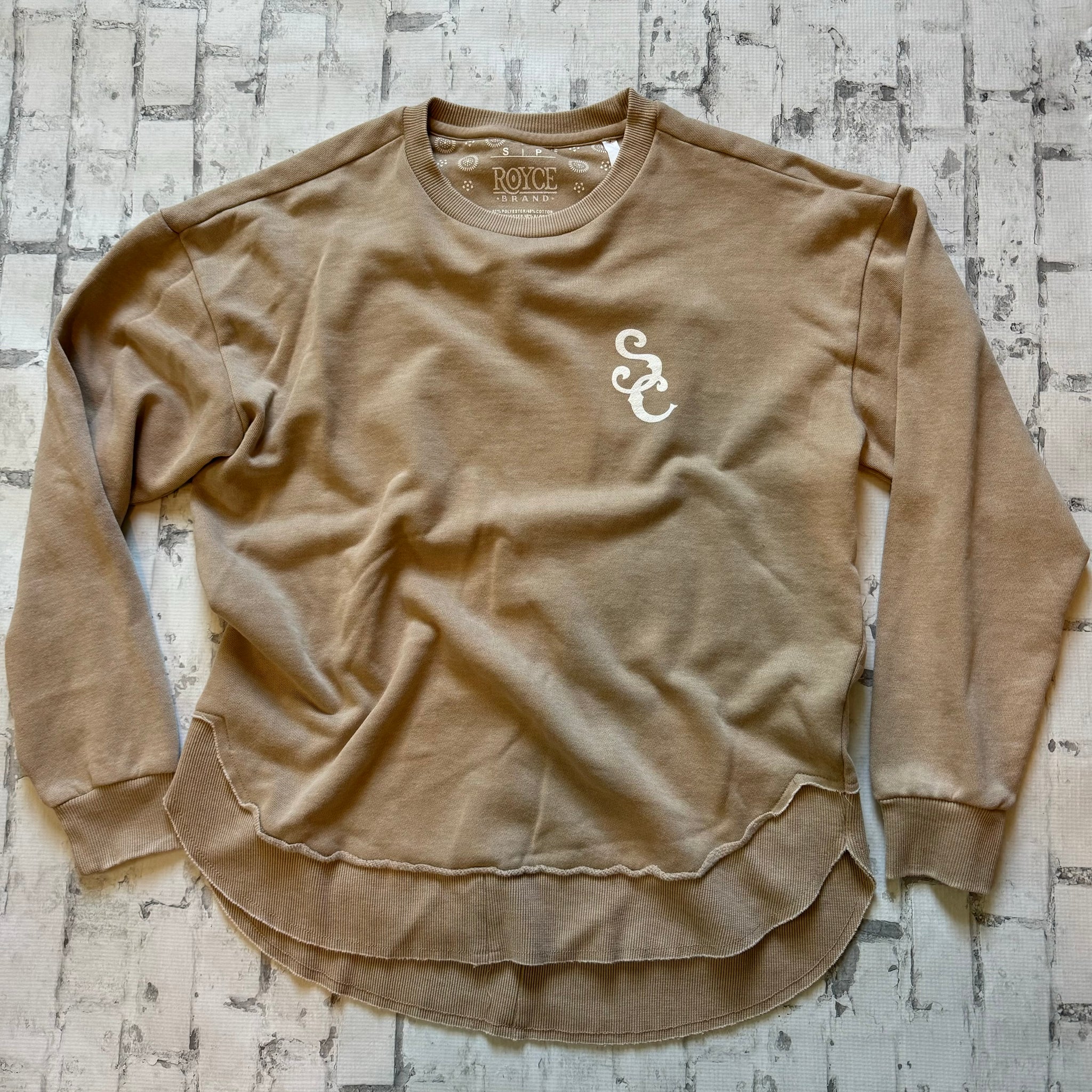 Southern Charm "Hanging SC" Sweatshirt - Beige
