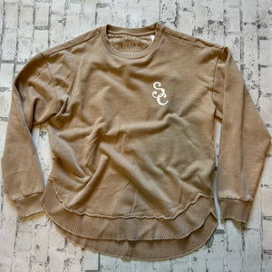 Southern Charm "Hanging SC" Sweatshirt - Beige