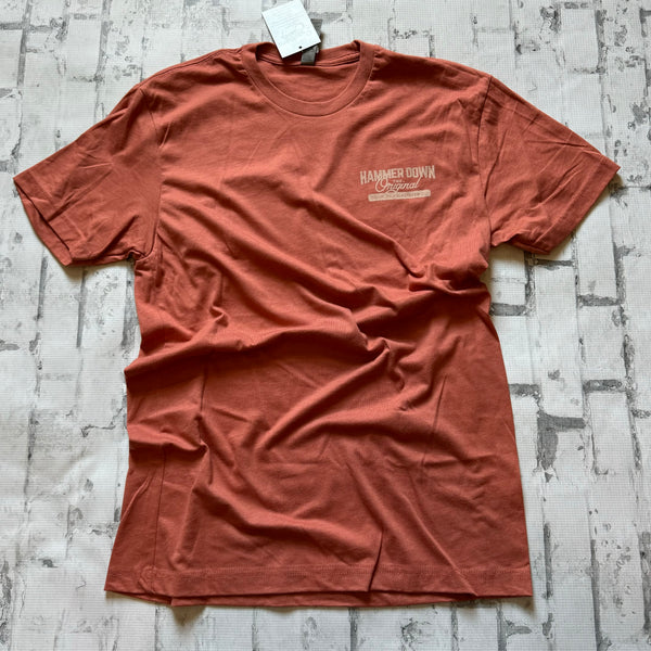 Hammer Down "OG DTH” Short Sleeve T-shirt - Coral