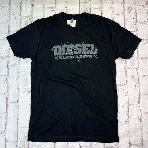 Hammer Down "Diesel" Short Sleeve T-shirt - Black
