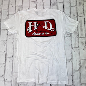 Hammer Down "Workwear" Short Sleeve T-shirt - White