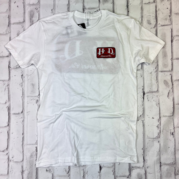 Hammer Down "Workwear" Short Sleeve T-shirt - White