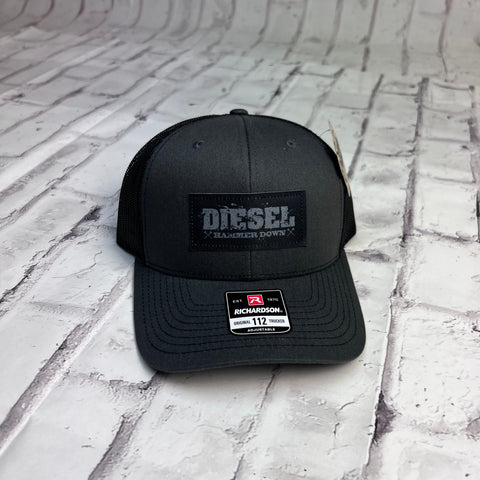 Hammer Down "Diesel" Hat - Charcoal and Black