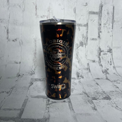 Southern Charm "More Than A Store" Tumbler - Copper Cheetah