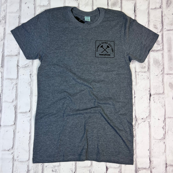 Hammer Down "Epic Squad" Short Sleeve T-shirt - Stone Grey