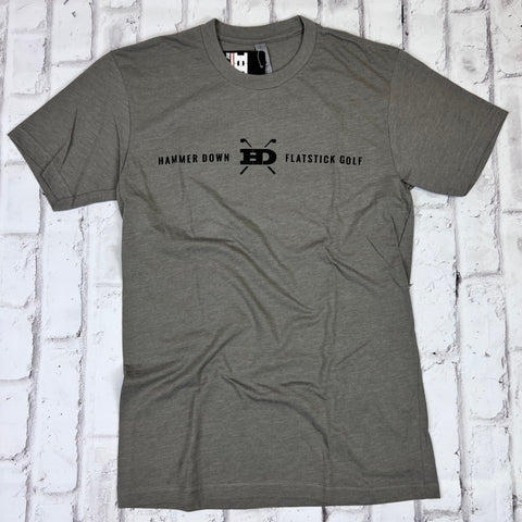 Hammer Down "Flatstick" Short Sleeve T-shirt - Warm Grey