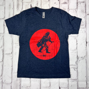 KIDS Hammer Down "Golf Circle" Short Sleeve T-shirt - Navy Blue