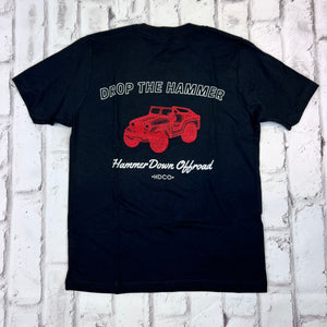 KIDS Hammer Down "DTH Jeep" Short Sleeve T-shirt - Black