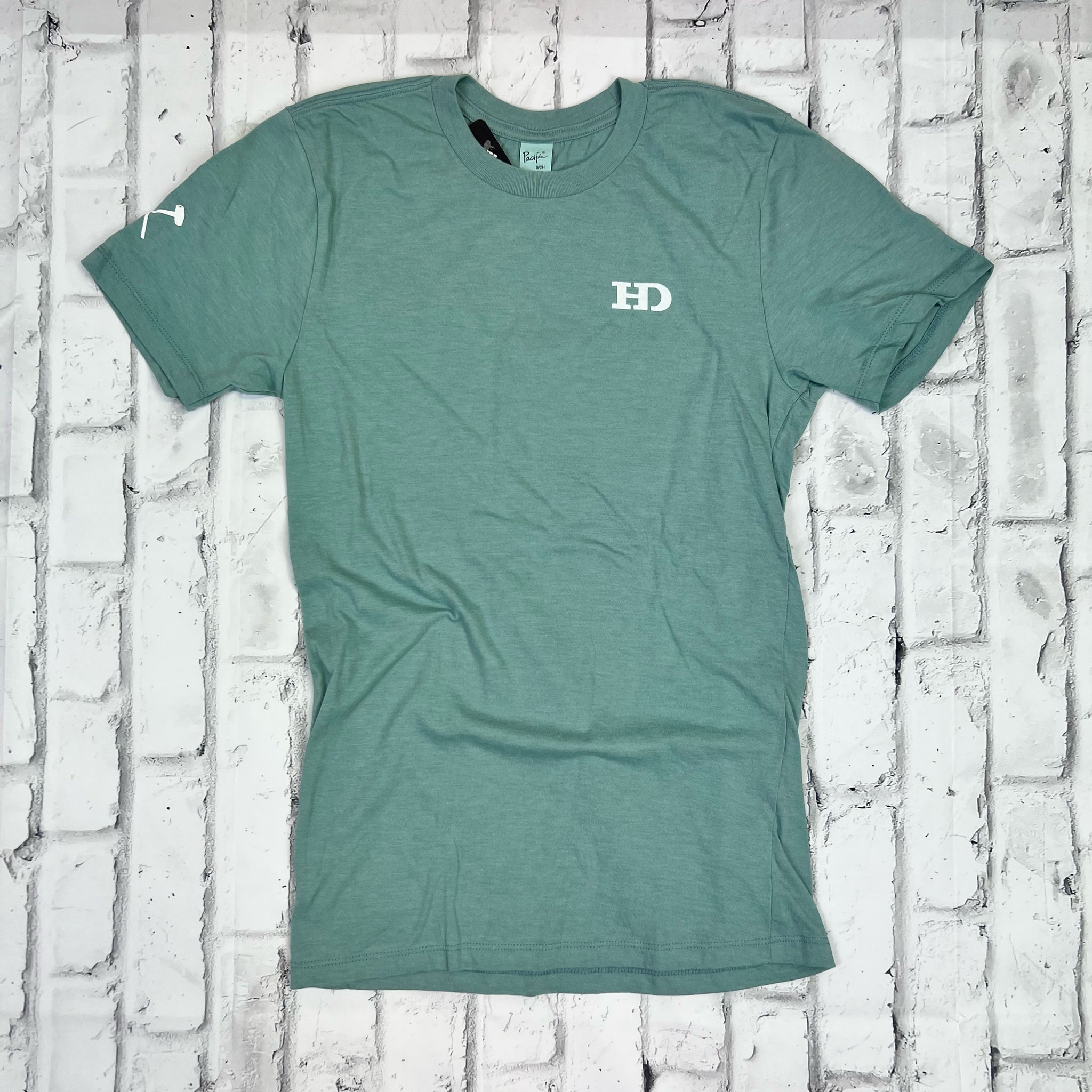 Hammer Down "Basic Tee" Short Sleeve T-shirt - River Green