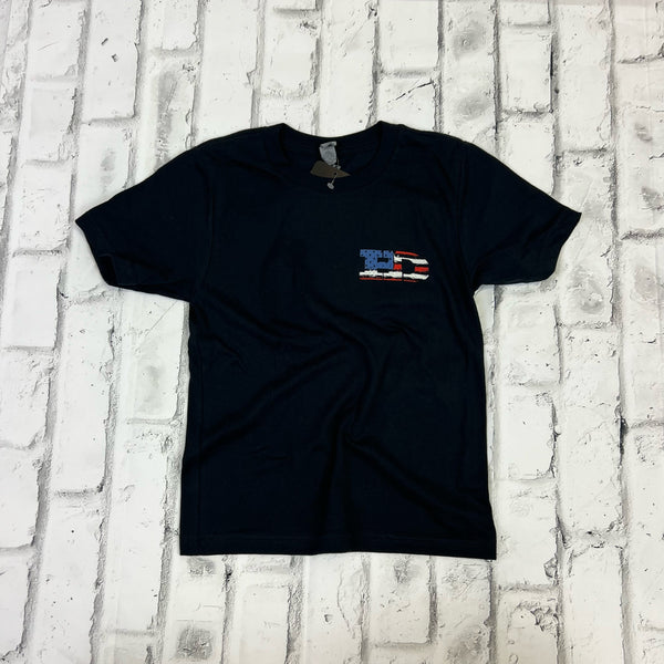 KIDS Hammer Down "Make America Epic USA" Short Sleeve T-shirt - Black - Southern Charm "Shop The Charm"