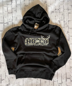 Hammer Down "HDCO Antler Field Camo" Hoodie - Black - Southern Charm "Shop The Charm"